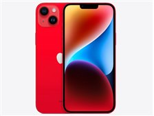 Apple iPhone 14 Plus (PRODUCT)RED 128GB SIMフリー [レッド] 価格