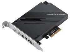 ASUS USB4 PCIE GEN4 CARD [USB4/USB2.0/DisplayPort] 価格比較 - 価格.com