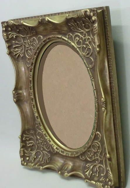 8）油絵額縁 アンティーク ゴールド アンティーク調 額縁 空額