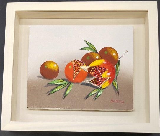 角箱 乳白 M8号 油彩額縁 アクリル板 木製 - 額縁 - 激安通販 | 額の