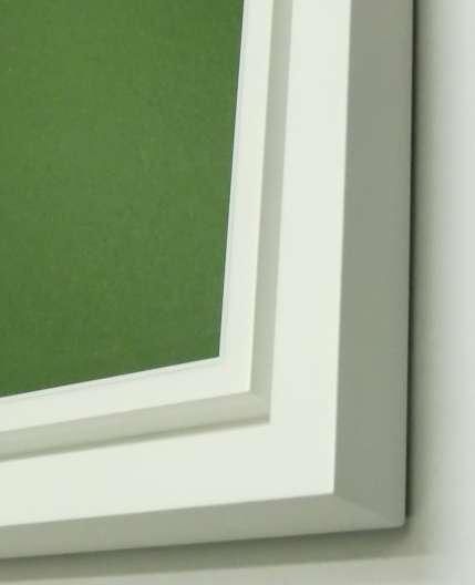 デュエット オフホワイト SM(サム・ホール) 227×158mm 油彩額縁 木製