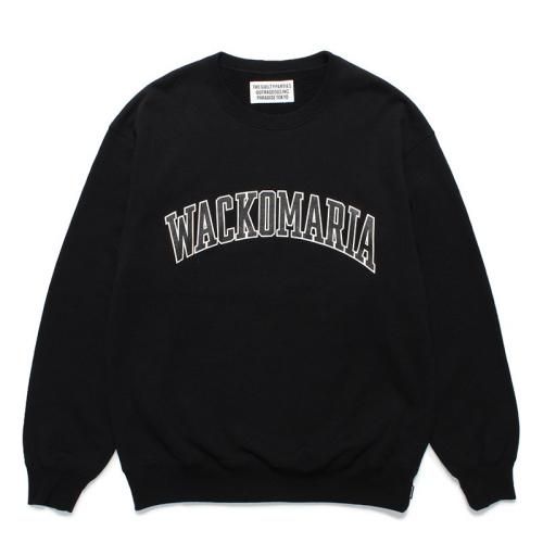 WACKO MARIA ワコマリア MIDDLE WEIGHT CREW NECK SWEAT SHIRT - CONUR