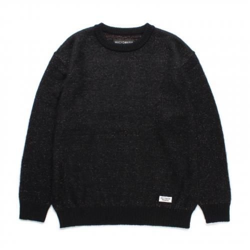 WACKO MARIA ワコマリア GLITTER MOHAIR KNIT SWEATER - CONUR