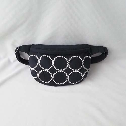 25AW copains bag -tambourine- (ボディバッグ）navy mina perhonen