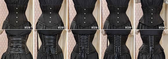 コルセットのサイズについて - 【公式】abilletage アビエタージュ