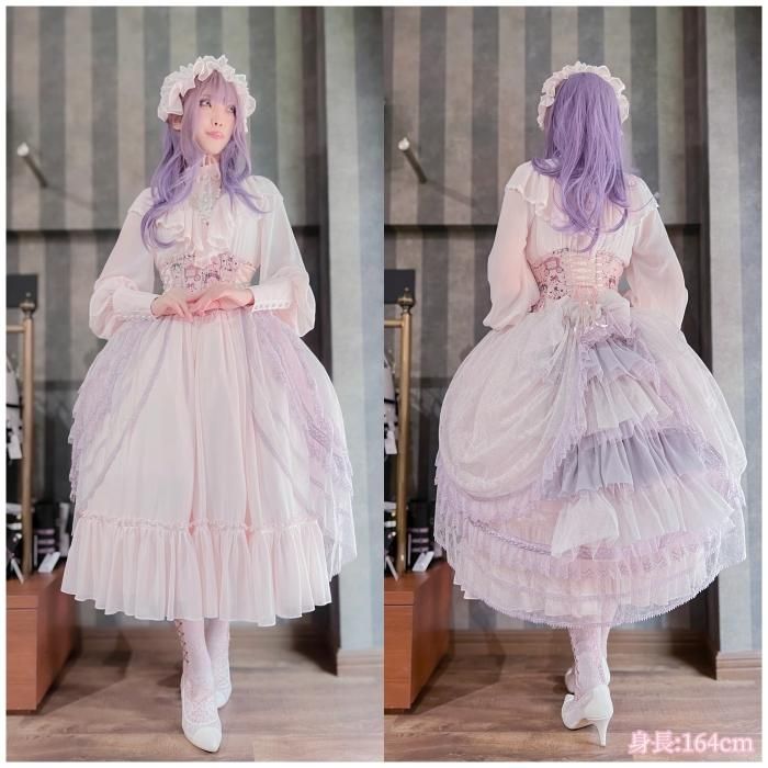 アビエタージュ♡ CIRCUSミニコルセット(アンティークピンク)-OHGA