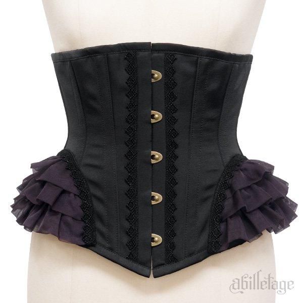 受注生産】Dorothy ショートコルセット（パープル） - 【公式