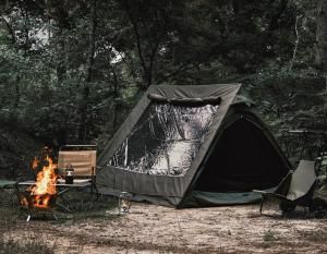 韓国アウトドアCAMVIL(ケムビル)】CAMVIL ゴードン綿エアテント2人用