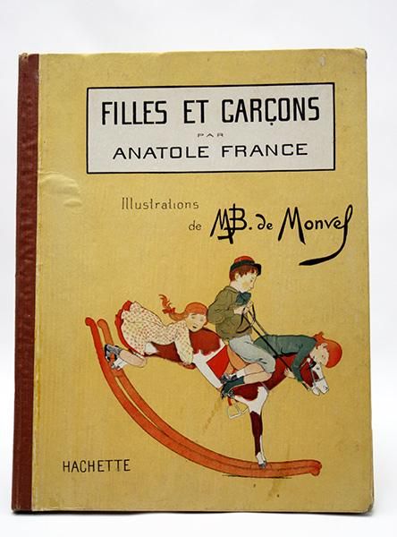 アナトール・フランス 少年少女』 M.B.モンヴェル c.a.1900年