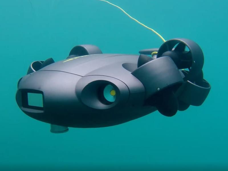 予約】QYSEA FIFISH V6 EXPERT 水中ドローン 200mケーブル + ハード