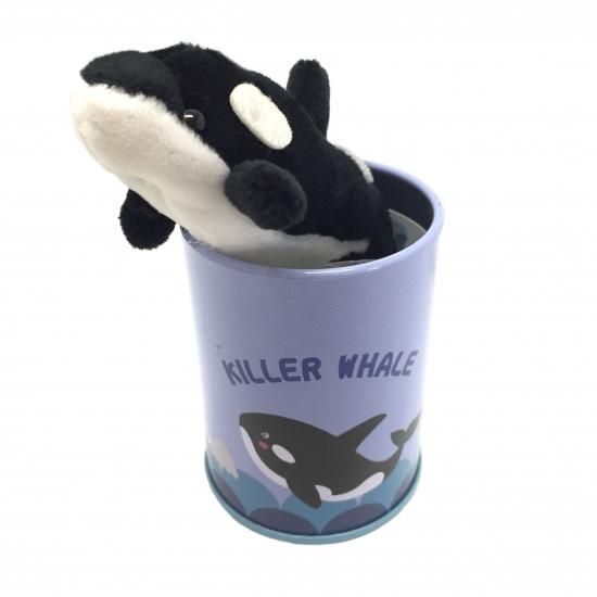 SEA 缶 シャチ - ぬいぐるみメーカーTAKE OFFの公式オンラインショップ