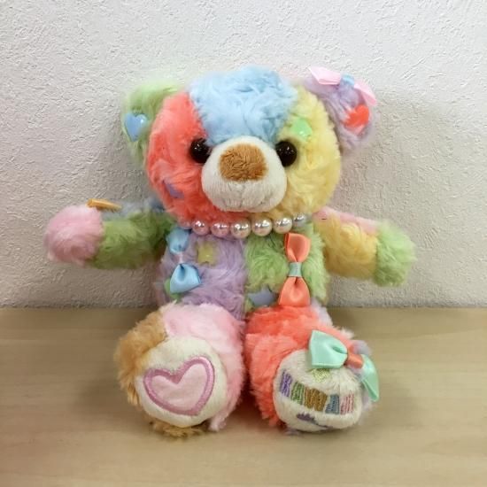 イルミ KAWAII ベア パステル光るカラフルぬいぐるみ 29cm KAWAII BEAR