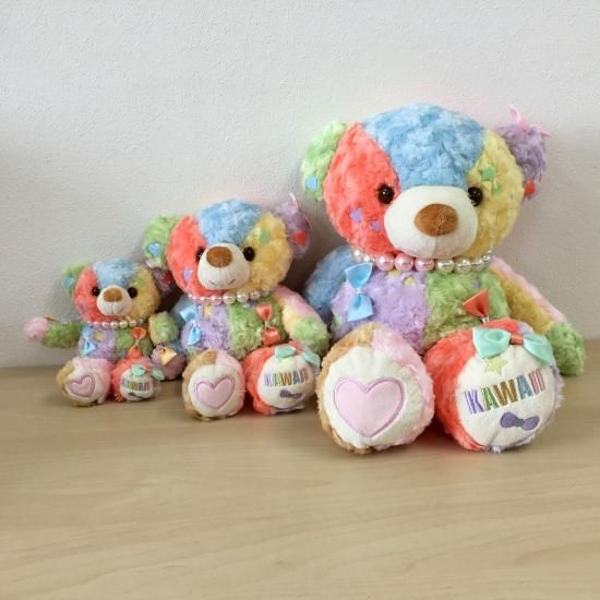 KAWAII BEAR パステル S オルゴール - ぬいぐるみメーカーTAKE OFFの