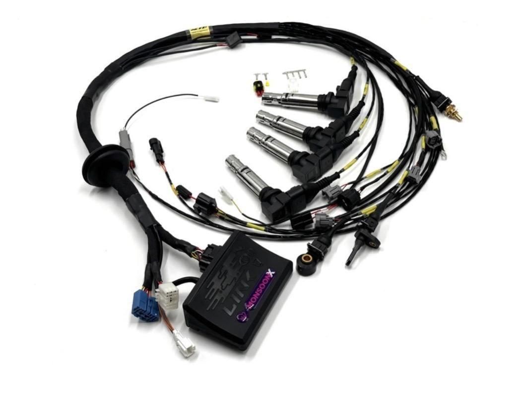 LINK ECU(Monsoon) +エンジンハーネスセット for AE86-4VALVE4AG