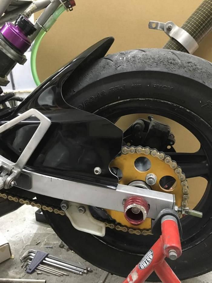 Bee house（ビーハウス） NSR50,NSRmini用 リアフェンダー - ミニ