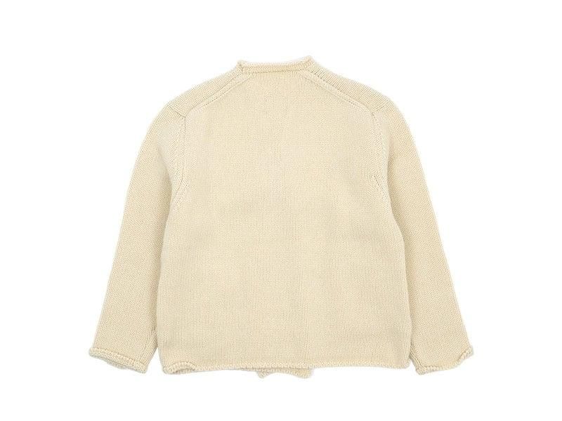 Atelier d'antan Degas（ドガ） Wool Knit Cardigan NATURAL Atelier d