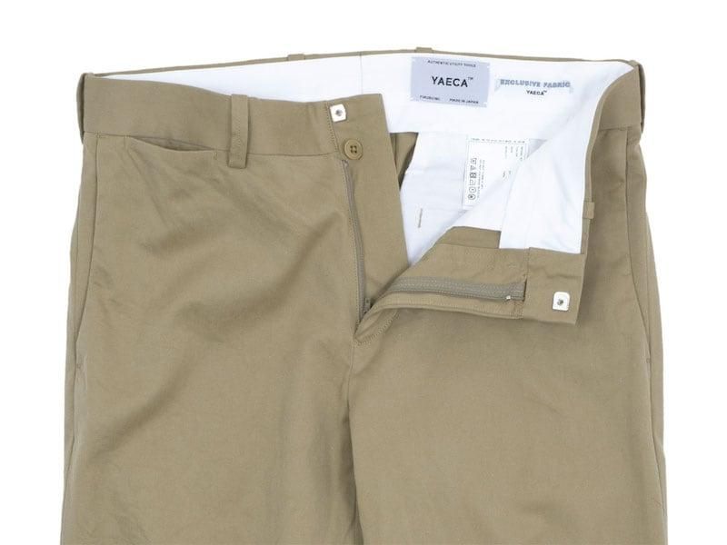 YAECA チノパン スタンダード KHAKI 〔メンズ〕 YAECA通販・取扱い