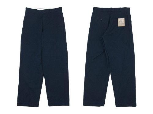 YAECA チノパン ワイド NAVY 〔メンズ〕 【18604】 YAECA通販・取扱い