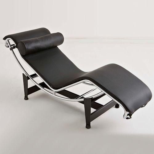 ル・コルビジェ/LC4シェーズロングChaiseLongue【レザー・スティール