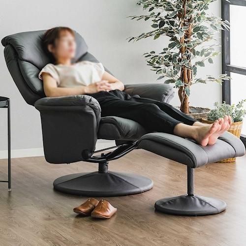 デザイナーズスタイル/パーソナルリクライニングラウンジチェア+