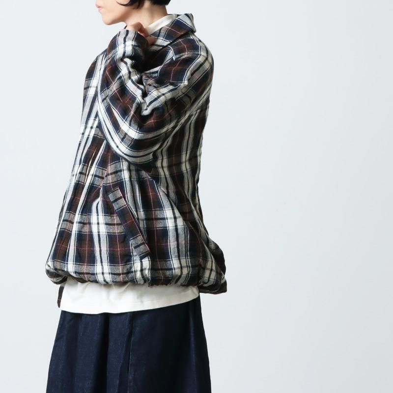 Veritecoeur (ヴェリテクール) ウールチェックブルゾン