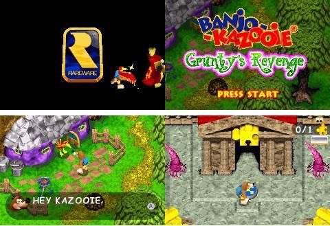 banjo kazooie:Grunty's Revenge[北米版GBA](中古[ソ])バンジョーと