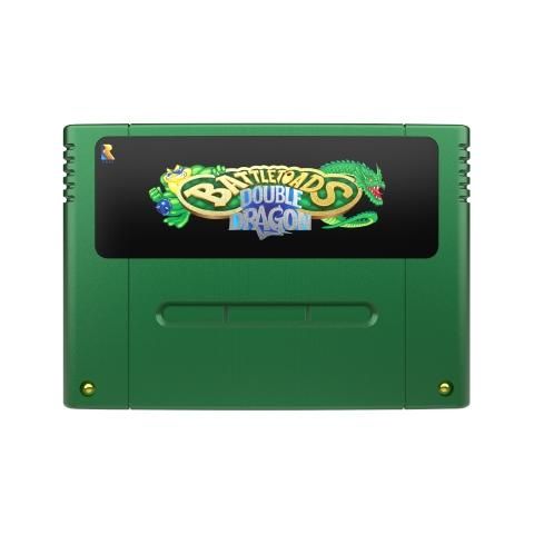 欧州SNES Ver】Battletoads & Double Dragon(新品)バトルトード&ダブル