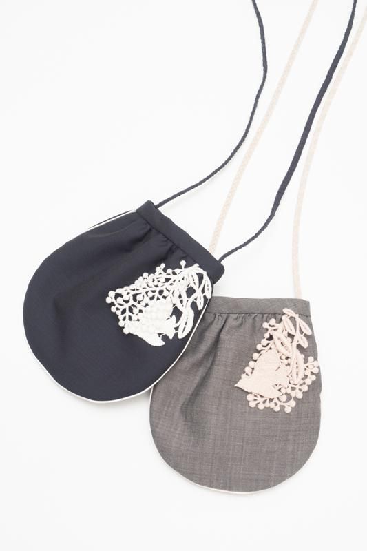 mina perhonen forest parade kids ポシェット - ミナペルホネン正規