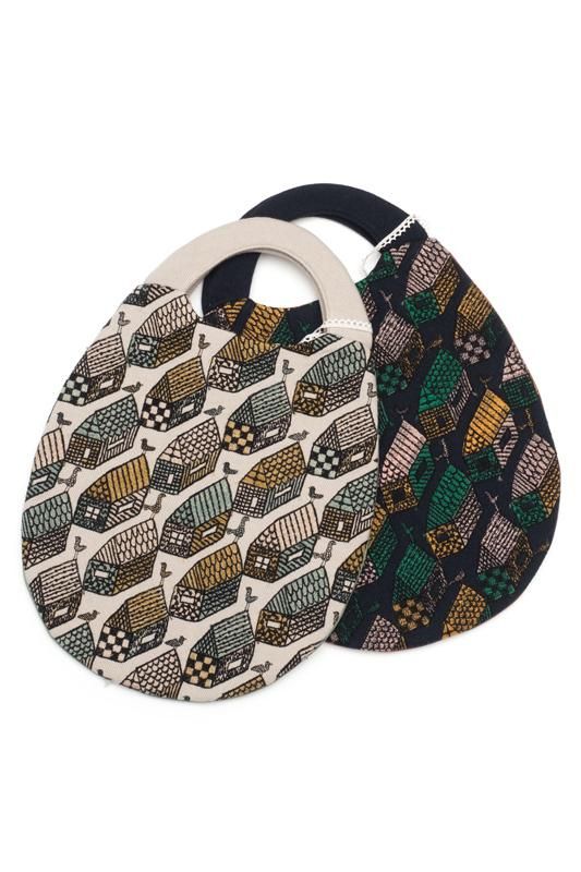 mina perhonen egg bag -village- - ミナペルホネン正規取扱店 | anmikunpe