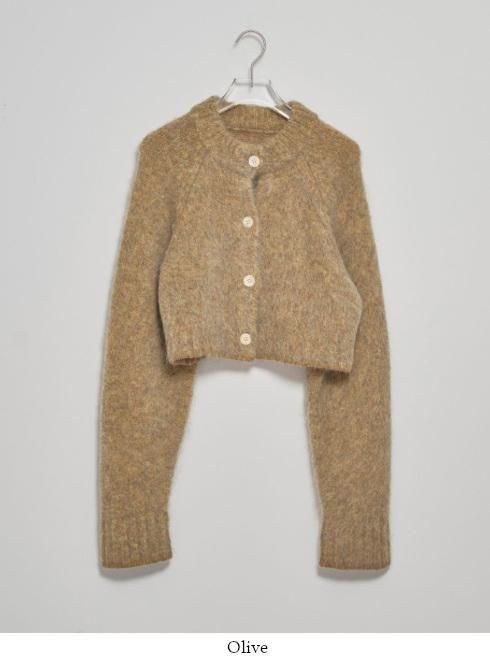 TODAYFUL (トゥデイフル）Brashed Knit Cardigan☆ 25秋冬.【12520530