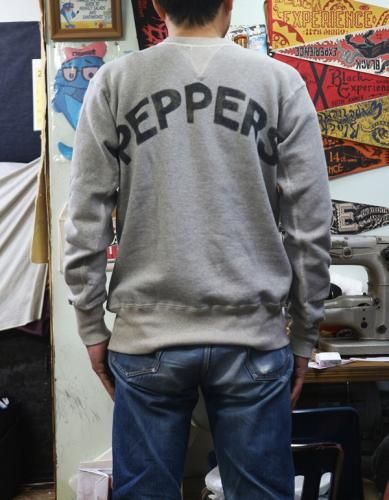 ウエアハウス Lot403 PEPPERS セットインフリーダムプリントスウェット