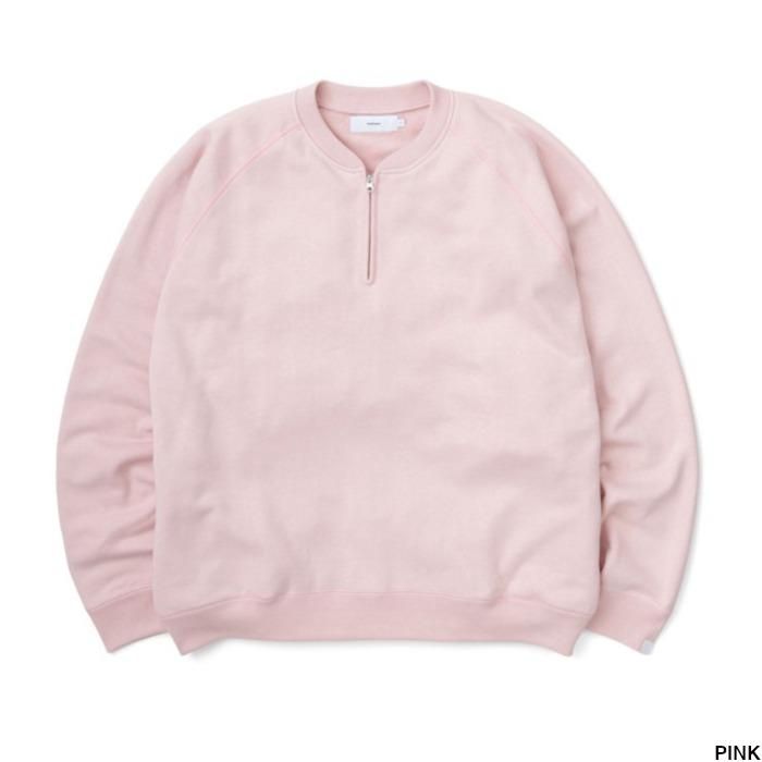Graphpaper グラフペーパー LOOPWHEELER for GP Half-Zip Sweat GU211