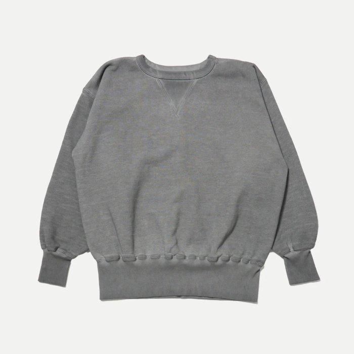 Taiga Takahashi(T.T) タイガタカハシ Sweat Shirt CHARCOAL DYED GRAY