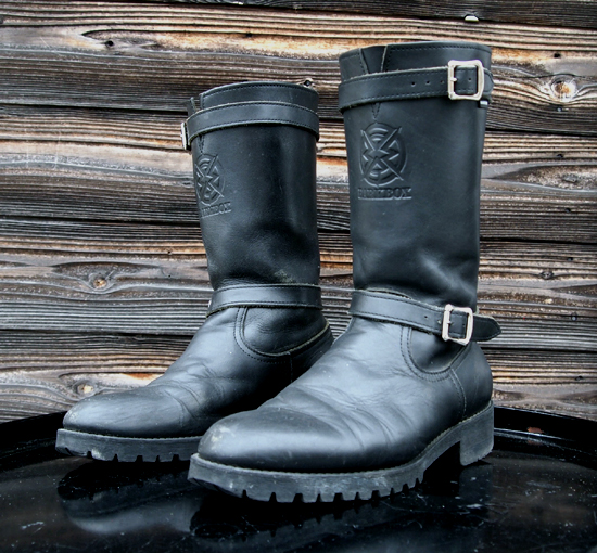 日本製 エンジニア ブーツ マックス仕様 歩き易さ抜群 エンジニア独特