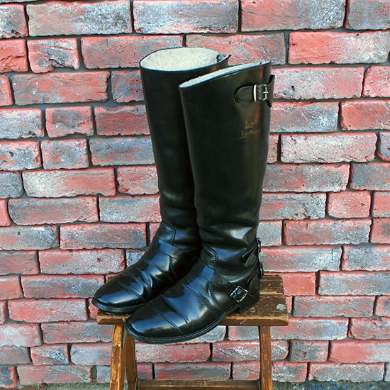 ルイスレザーブーツ モーターウェイ 70～80年代 英国製 レディース