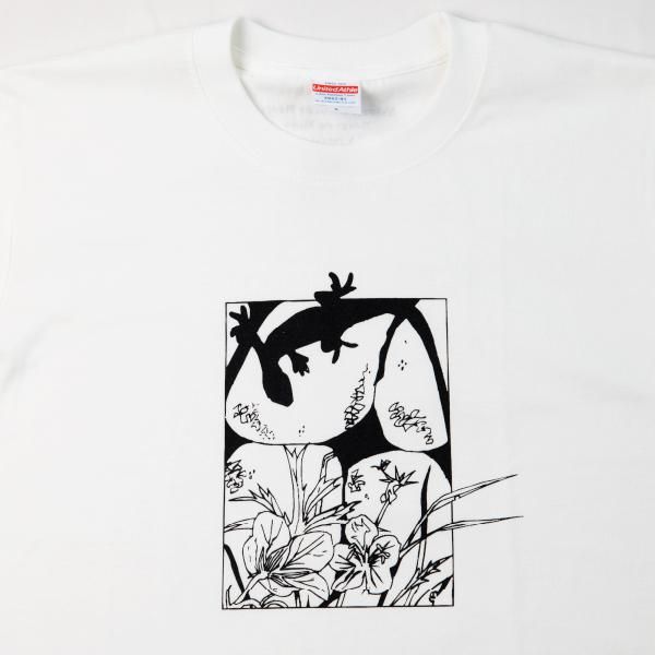 ナチュラルガーデンズMOEGI オリジナルTシャツ（バニラホワイト
