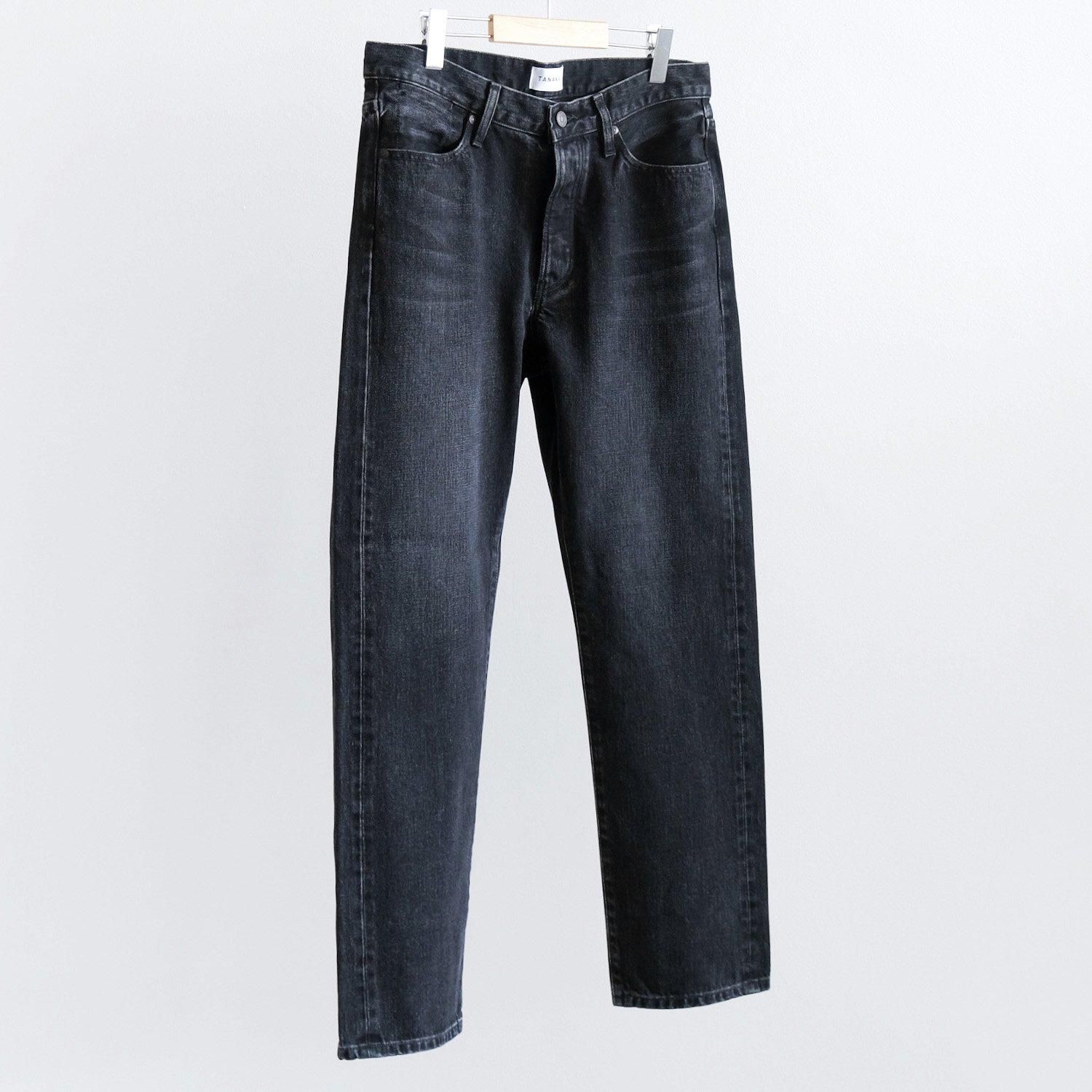 THE STRAIGHT JEAN TROUSERS [BLACK] - WUNDER 大阪 セレクトショップ