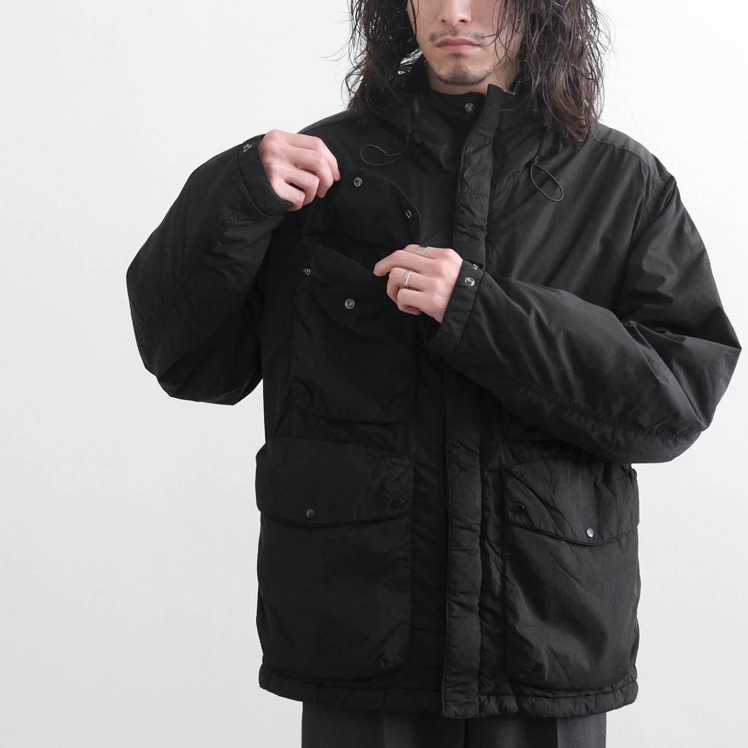 MEDIUM JACKET IN CHROME-R [BLACK] - WUNDER 大阪 セレクトショップ