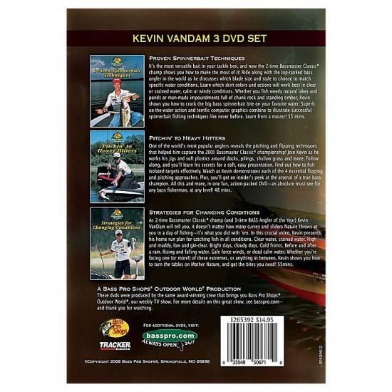 バスプロショップスのケビン バンダム フィッシング コレクションDVD 3