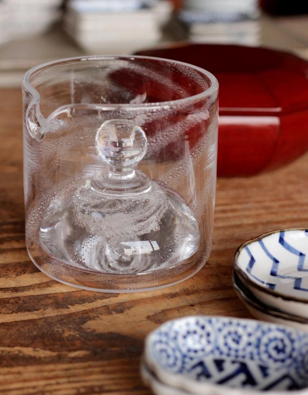 田井将博 ガラス浅漬け鉢 - くらしの器 田園調布いちょう ONLINE STORE