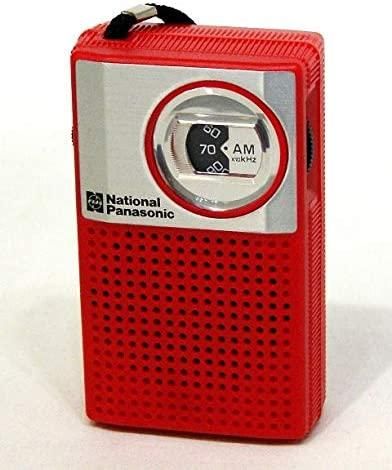 R-1018 赤｜National Panasonic ナショナル パナソニック 松下電器産業