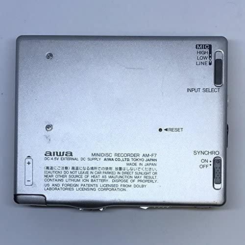 AM-F7｜AIWA ポータブルMDプレーヤー AM-F7 シルバー｜中古品｜修理