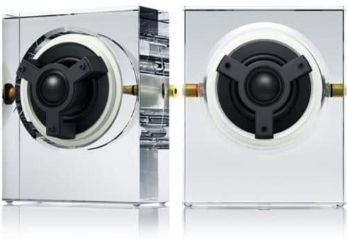 SP0001｜ODELIC×KENWOOD ガラススタンドスピーカー(2本1組) SP0001