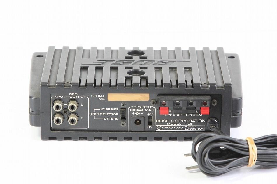 BOSE スピーカー パワーアンプ MMS-ISP 1705Ⅱ 動作確認済み BOSE