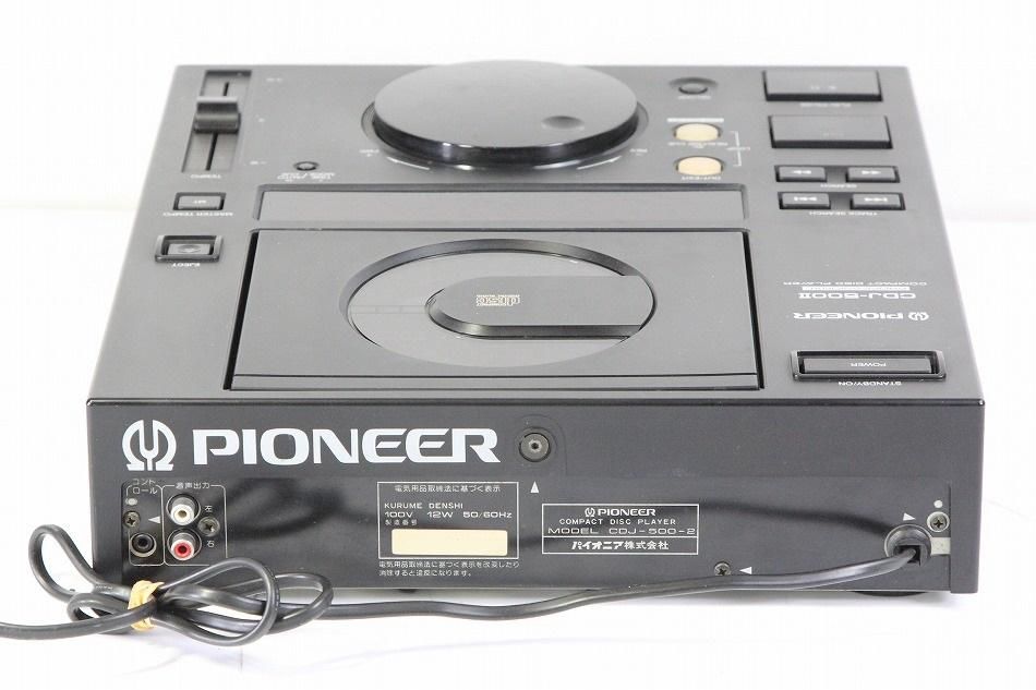 CDJ-500?｜Pioneer プロフェッショナルCDプレーヤー ｜中古品｜修理