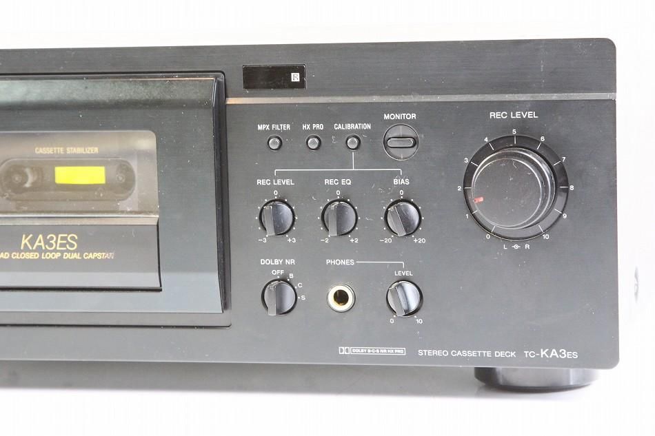 TC-KA3ES｜SONY ソニー カセットデッキ｜中古品｜修理販売｜サンクス電機