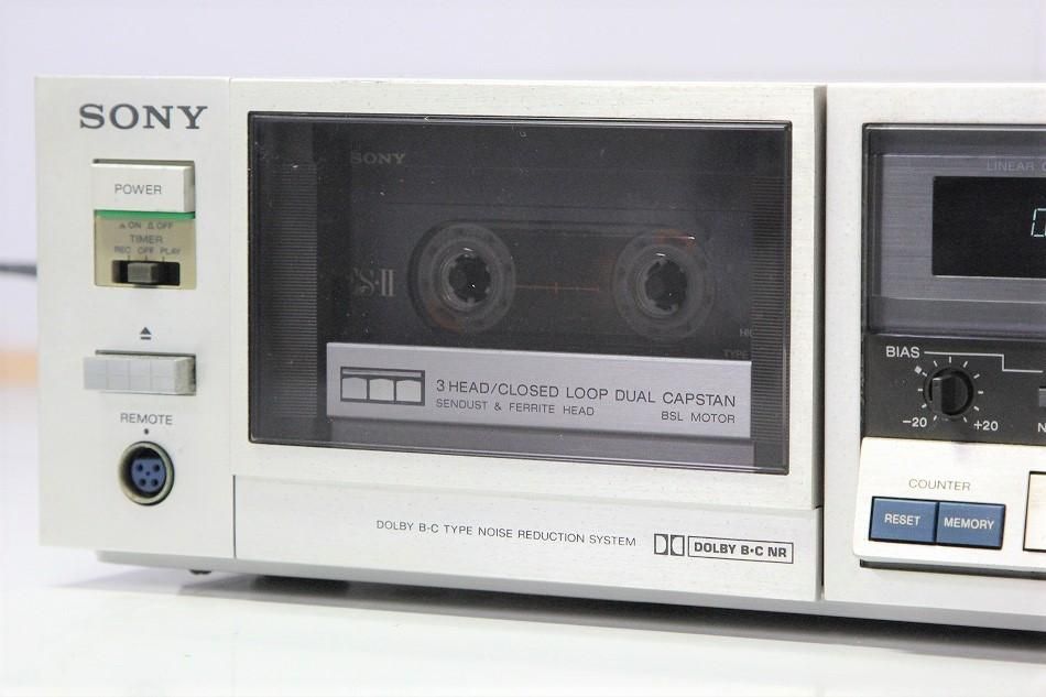 SONY TC-K555 3ヘッドカセットデッキ｜中古品｜修理販売｜サンクス電機