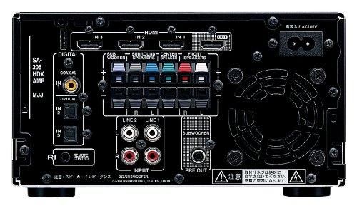 SA-205HDX(B)｜ONKYO AVセンター 5.1ch対応 最大出力30W×5 ブラック SA