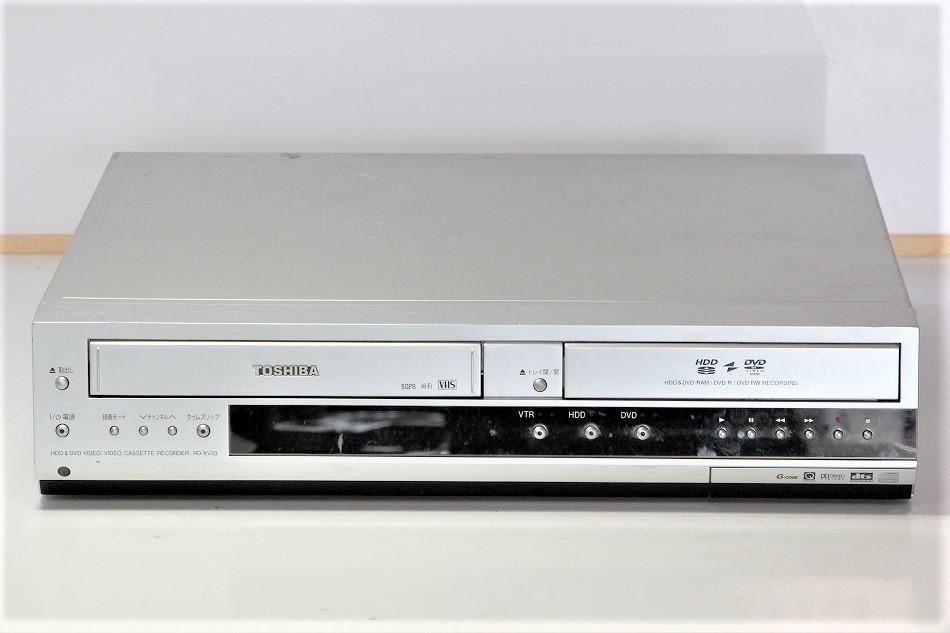 東芝 TOSHIBA ダビング機能搭載 VHS一体型DVDレコーダー D-VR7 【公式