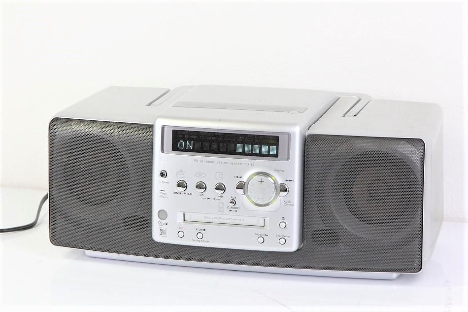 MDX-L1-H｜ケンウッド(KENWOOD) （グレー） [MD/CDパーソナルステレオ
